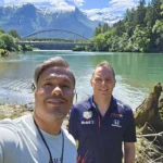 Cruising with Danny and Peter, Holland America Line, Westerdam, Prince Rupert, British Columbia, Canada | In the heart of British Columbia’s wild embrace, Where the Great Bear Rainforest weaves its mystic lace, A journey unfolds, both rail and road in stride, Through nature’s grandeur, where dreams and landscapes collide. From Prince Rupert’s charm, the train departs with grace, A serpentine path through forests’ ancient face, Panoramic windows frame a living, verdant dream, As the Skeena River’s flow whispers its serene theme. Mountains rise like giants, draped in emerald hues, While bald eagles soar, their shadows fleeting views, Black bears wander softly through the forest deep, And mountain goats on rugged cliffs silently leap. Kleanza Creek’s waterfalls cascade with a roar, Nature’s symphony on the rainforest’s floor, And Exchamsiks Park, a jewel of glacial light, Where shimmering pools reflect the day’s pure delight. From rail to road, the scenic drive unveils, A tapestry of mountains and verdant trails, Each turn a canvas painted with the wild’s own hand, A journey through a wonderland, vast and grand. Back in Prince Rupert, where history finds its place, The Museum’s treasures weave a cultural grace, Totem poles and masks tell tales of ancient lore, In this land where the past and present gently soar. Through the Great Bear Rainforest, we wandered wide, In rail and road’s embrace, where nature and culture collide, A journey of wonder, where memories are spun, In the heart of British Columbia, under the sun.