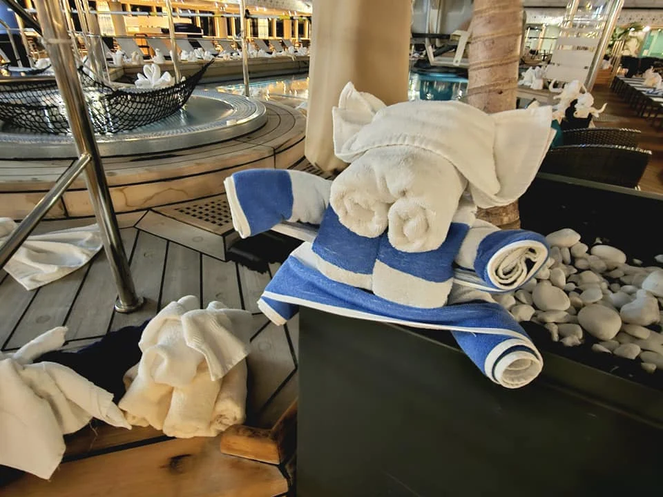 Cruising with Danny and Peter, Holland America Line, Westerdam, Seattle, Washington, United States | Stunning sunset over the ocean during a magical evening cruise from Prince Rupert on the Westerdam, with vibrant orange and pink skies reflecting on calm waters.