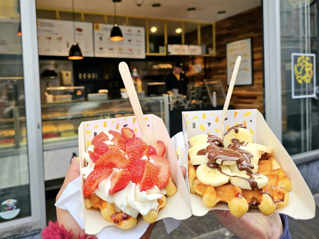 Cruising with Danny and Peter, MSC Cruises, MSC Preziosa, Zeebrugge, Brugge, Brussels, Belgium | Pictures from our Bruges day trip during the MSC Cruises Bruges excursion, showcasing the stunning Market Square Bruges, the iconic Belfry Tower Bruges, a scenic Belgium canal cruise, and beautiful views of the Chapel of the Holy Blood, along with delightful moments at the Butcher’s Cut restaurant and the MSC Voyagers Club event in the Safari Lounge MSC Preziosa.