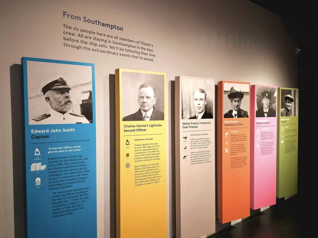 Discovering Southampton: A Journey Through History at the Southampton Titanic Museum 23 Cruising with Danny and Peter, MSC Cruises, MSC Preziosa, Southamton, London, United Kingdom | Visitors exploring the Southampton Titanic Museum, showcasing Titanic artifacts and exhibits, highlighting maritime history and the impact on Southampton heritage.