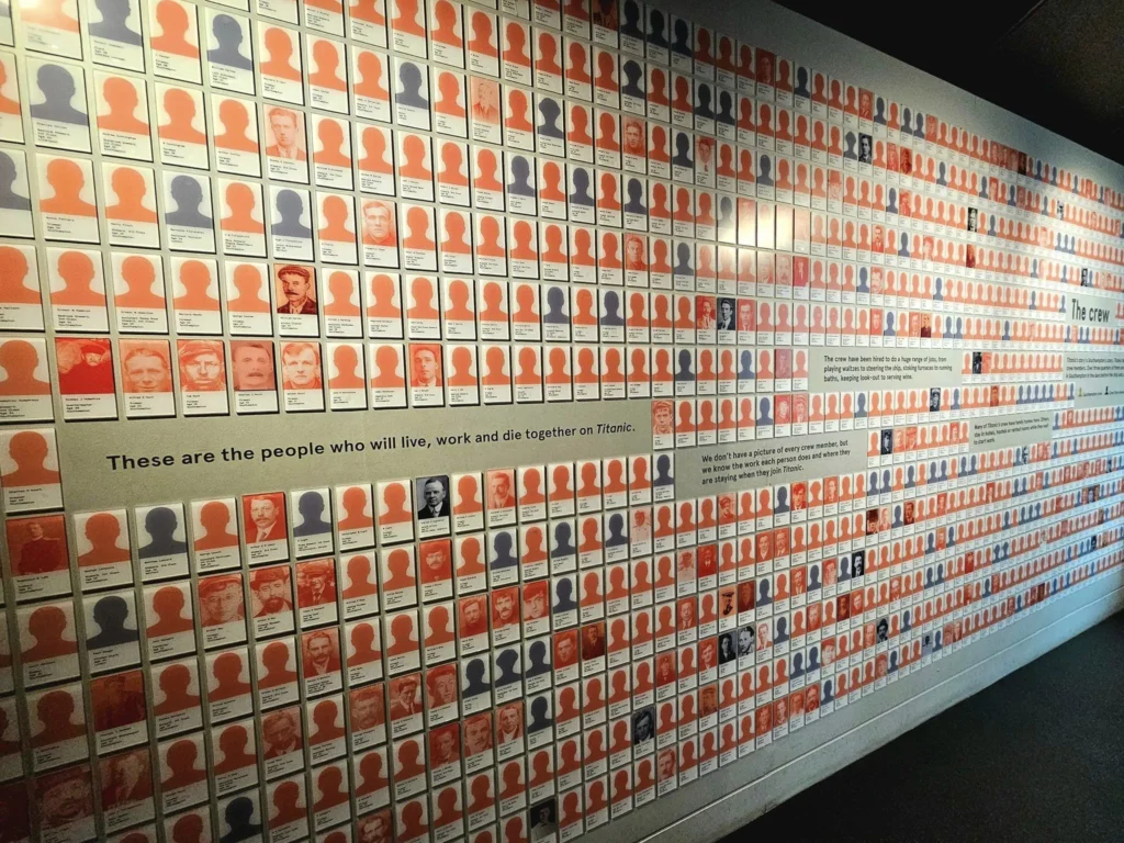 Discovering Southampton: A Journey Through History at the Southampton Titanic Museum 24 Cruising with Danny and Peter, MSC Cruises, MSC Preziosa, Southamton, London, United Kingdom | Visitors exploring the Southampton Titanic Museum, showcasing Titanic artifacts and exhibits, highlighting maritime history and the impact on Southampton heritage.