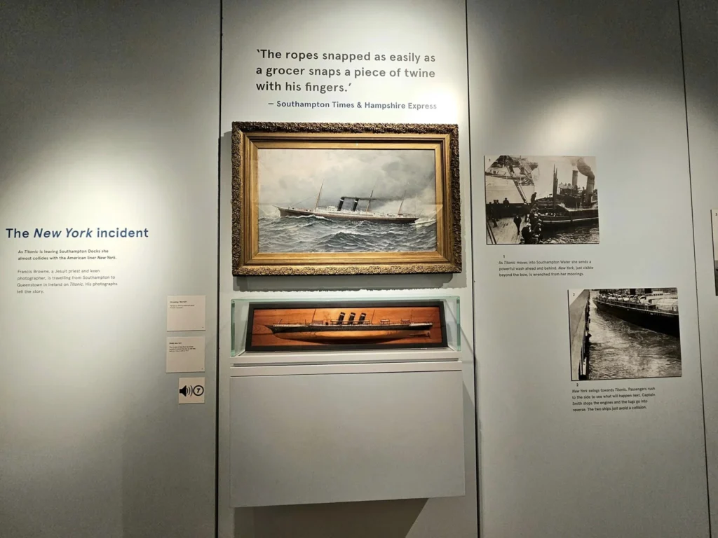 Discovering Southampton: A Journey Through History at the Southampton Titanic Museum 28 Cruising with Danny and Peter, MSC Cruises, MSC Preziosa, Southamton, London, United Kingdom | Visitors exploring the Southampton Titanic Museum, showcasing Titanic artifacts and exhibits, highlighting maritime history and the impact on Southampton heritage.