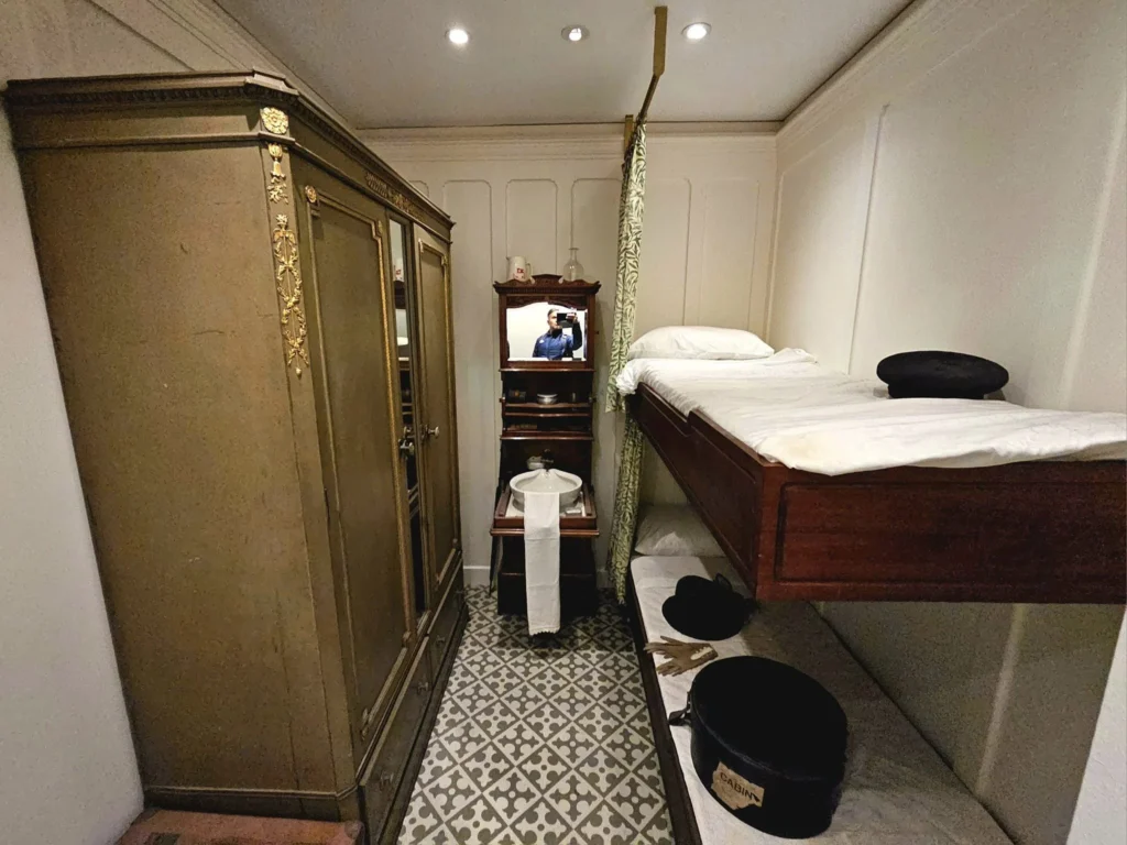 Discovering Southampton: A Journey Through History at the Southampton Titanic Museum 37 Cruising with Danny and Peter, MSC Cruises, MSC Preziosa, Southamton, London, United Kingdom | Visitors exploring the Southampton Titanic Museum, showcasing Titanic artifacts and exhibits, highlighting maritime history and the impact on Southampton heritage.