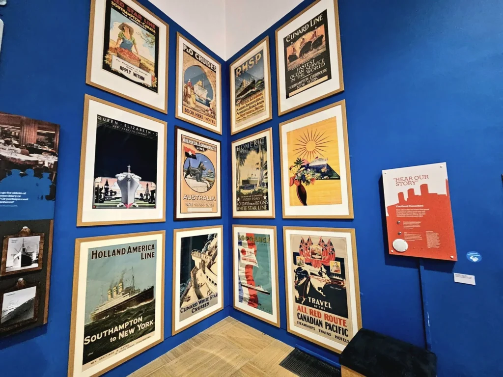 Discovering Southampton: A Journey Through History at the Southampton Titanic Museum 41 Cruising with Danny and Peter, MSC Cruises, MSC Preziosa, Southamton, London, United Kingdom | Visitors exploring the Southampton Titanic Museum, showcasing Titanic artifacts and exhibits, highlighting maritime history and the impact on Southampton heritage.