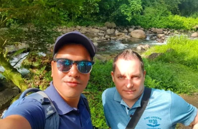 Cruising with Danny and Peter, Holland America Line, Zuiderdam, Fort De France, Martinique | Embarking on a thrilling Martinique 4x4 adventure through rugged terrain, showcasing lush rainforests, panoramic views from Mount Pelée, and hidden Caribbean beaches, capturing the essence of off-road exploration in the Caribbean.