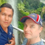 Cruising with Dannay and Peter, Holland America Line, Westerdam, Singapore | Image of Gardens by the Bay's Supertree Grove, Flower Dome Singapore, Cloud Forest Dome, and Changi Airport Jewel with Rain Vortex showcasing Singapore Gardens highlights.