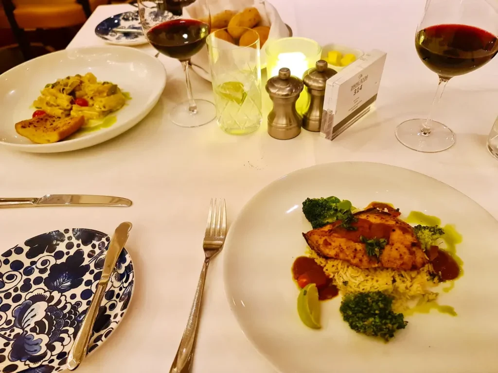 Cruising with Danny and Peter, Holland America Line, Koningsdam, Avalon, California, United States | Scenic Avalon Biking Adventures showcasing coastal views, cyclists on charming trails, Wrigley Memorial Gardens, and Catalina Island landscapes on an island biking tour.