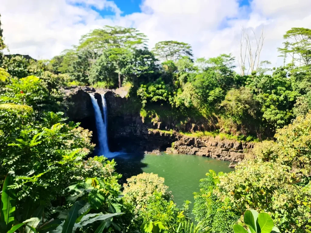 Cruising with Danny and Peter, Holland America Line, Koningsdam, Hilo, Hawaii, United States | Scenic Hamakua Coast Hilo Adventure in Hawaii featuring lush valleys, cascading waterfalls, hidden gems, and breathtaking ocean views along the tropical coastline.
