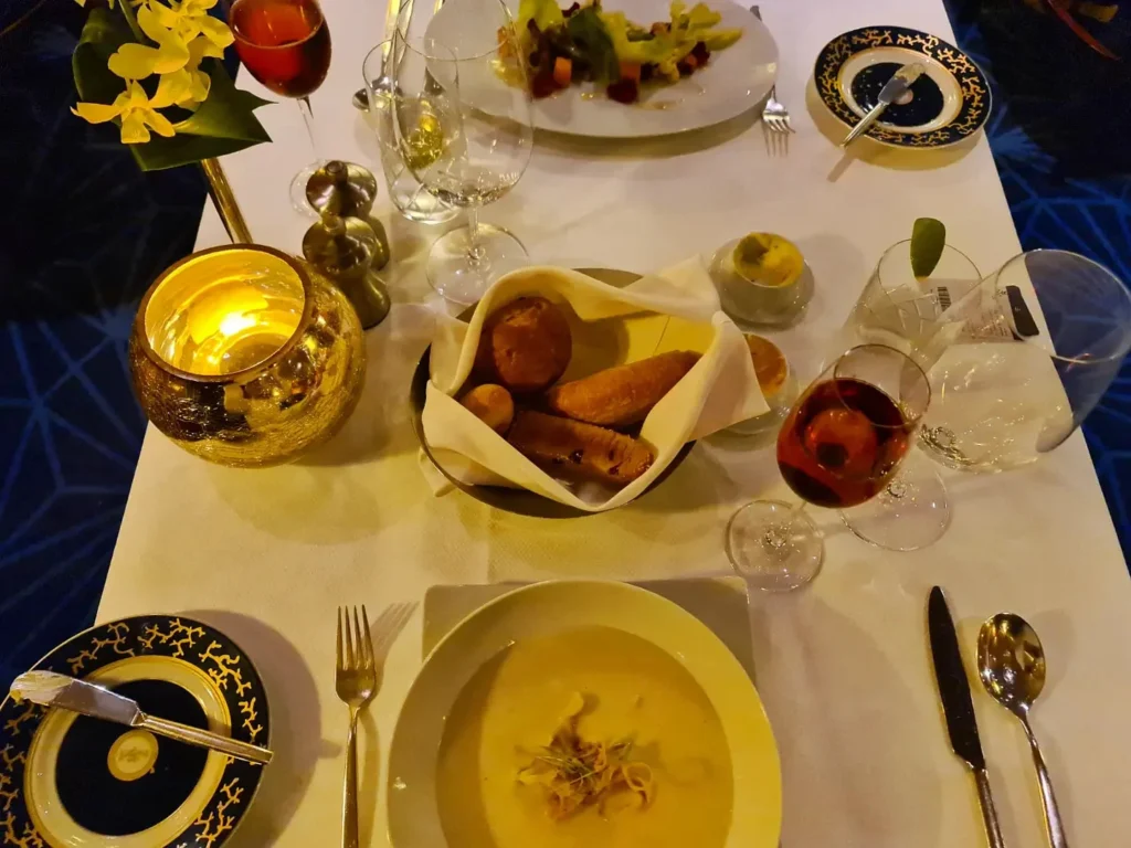 Cruising with Danny and Peter, Holland America Line, Koningsdam, Nawiliwili, Kauai, Hawaii, United States | Scenic views from the Nawiliwili Plantation Railway showcasing lush landscapes of Kauai, tropical fruit plantations, and historic plantation architecture, capturing the essence of a Hawaiian plantation experience.