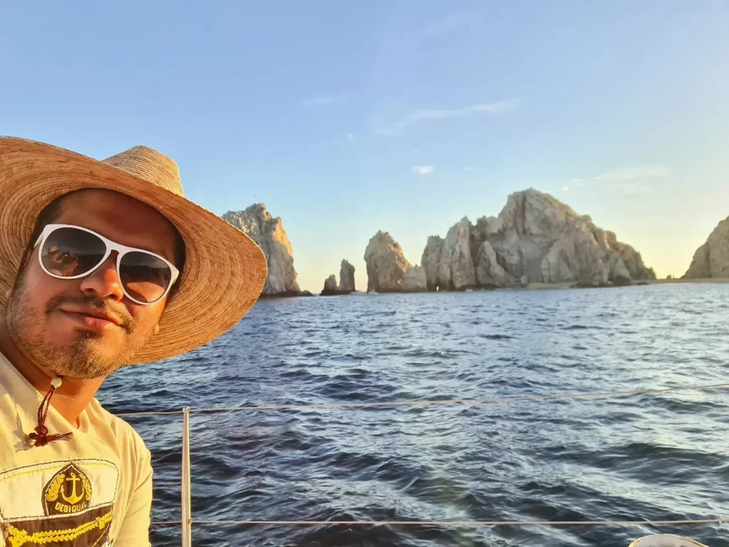 Cruising with Danny and Peter, Holland America Line, Koningsdam. Cabo San Lucas, Mexico | A scenic Cabo San Lucas Sailing adventure showcasing the stunning coastline, vibrant beaches, luxurious yacht charter, and breathtaking sunset views on a Cabo San Lucas boat tour, perfect for a memorable Cabo coastal adventure and Pacific Ocean sailing Cabo experience.