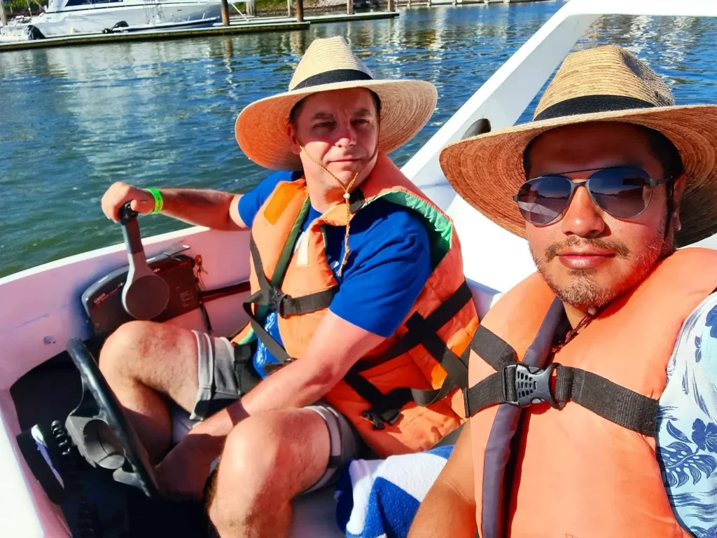 Cruising with Danny and Peter, Holland America Line, Koningsdam, Mazatlan, Mexico | Thrilling Mazatlán adventure tour highlights featuring speed boat rides across the Pacific Ocean, pulmonia car tour through Old Town Mazatlán, and resort relaxation.