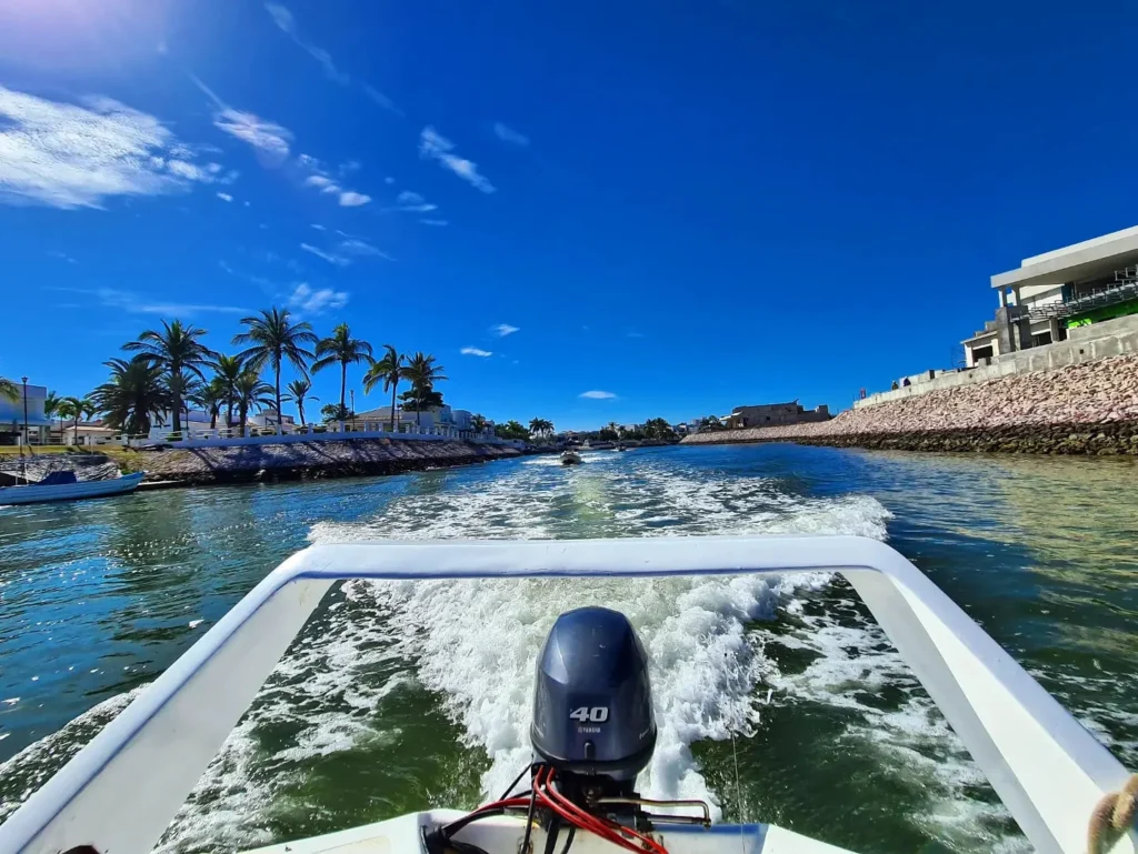 Cruising with Danny and Peter, Holland America Line, Koningsdam, Mazatlan, Mexico | Thrilling Mazatlán adventure tour highlights featuring speed boat rides across the Pacific Ocean, pulmonia car tour through Old Town Mazatlán, and resort relaxation.