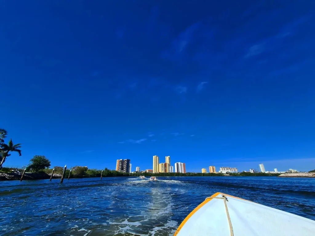 Cruising with Danny and Peter, Holland America Line, Koningsdam, Mazatlan, Mexico | Thrilling Mazatlán adventure tour highlights featuring speed boat rides across the Pacific Ocean, pulmonia car tour through Old Town Mazatlán, and resort relaxation.