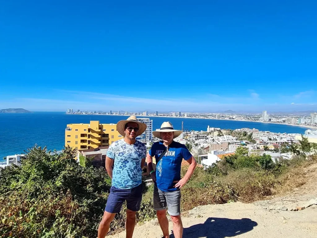 Cruising with Danny and Peter, Holland America Line, Koningsdam, Mazatlan, Mexico | Thrilling Mazatlán adventure tour highlights featuring speed boat rides across the Pacific Ocean, pulmonia car tour through Old Town Mazatlán, and resort relaxation.