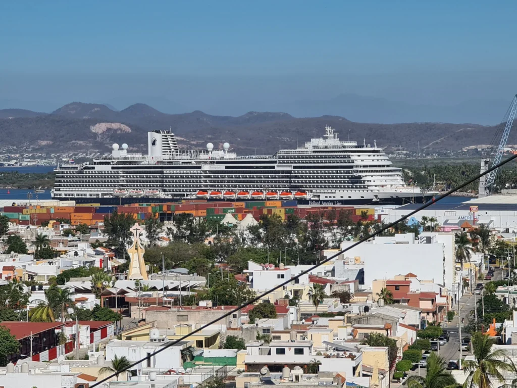 Cruising with Danny and Peter, Holland America Line, Koningsdam, Mazatlan, Mexico | Thrilling Mazatlán adventure tour highlights featuring speed boat rides across the Pacific Ocean, pulmonia car tour through Old Town Mazatlán, and resort relaxation.