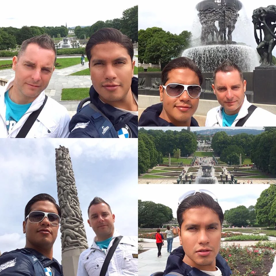 Cruising with Danny and Peter, Holland America Line, Zuiderdam, Oslo, Norway | Breakfast on the Zuiderdam verandah with stunning Norwegian fjord views, a luxurious start to the Norwegian fjords cruise experience. Explore Oslo’s skyline, including the Royal Palace, and enjoy fresh Norwegian salmon at a waterfront restaurant, all while taking in majestic fjord landscapes from the ship.