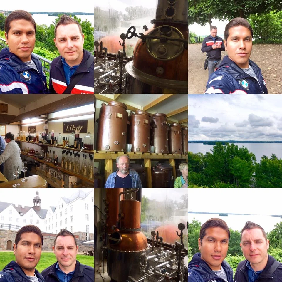 Cruising with Danny and Peter, Holland America Line, Zuiderdam, Kiel, Hamburg, Germany | Stunning views of the Baltic Sea during the Jewels of the Baltic Cruise on the Zuiderdam, showcasing picturesque Scandinavian ports of call, guests celebrating at the Mariner Society lunch, and elegant scenes from the Baltic gala night experience, including a beautifully set dining room and exquisite gourmet dishes.