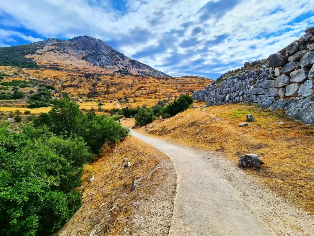 Cruising with Danny and Peter, Holland America Line, Oosterdam, Nafplion, Greece | Explore the ancient ruins of Mycenae and Epidaurus in Greece, featuring the iconic Lion Gate of Mycenae, the tomb of King Agamemnon, and the Epidaurus Theater with its renowned acoustics. Experience the rich cultural heritage of Ancient Greek architecture and discover these UNESCO World Heritage Peloponnese archaeological sites. Complete your journey with stunning views of the Venetian fortress in Náfplion, showcasing Greece's timeless history and architectural marvels.