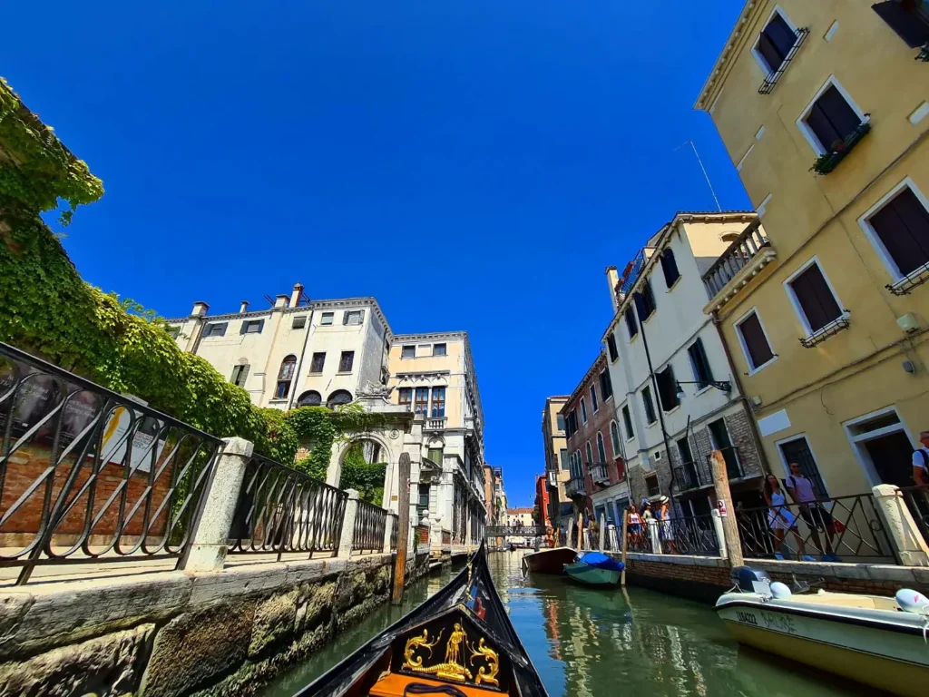 Cruising with Danny and Peter, Holland America Line, Oosterdam, Trieste, Venice, Italy | Stunning views of the Adriatic coastline from our cruise ship, romantic gondola ride through Venice canals, iconic St. Mark’s Basilica, historic Rialto Bridge, and bustling Venetian piazza—all highlights of our Venice Gondola Ride and City Tour during the Adriatic Adventure.