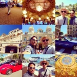 Cruising with Danny and Peter, Holland America Line, Zuiderdam, Monte Carlo, Monaco | Gallery of our one day in Monte Carlo cruise adventure, showcasing streets, a café, and Larvotto Beach, capturing the essence of this Mediterranean port.