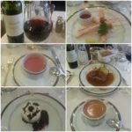 Cruising with Danny and Peter, Holland America Line, Ryndam, Thessaloniki, Greece | A picturesque view of Thessaloniki's waterfront, showcasing iconic historical sites, including the White Tower and the Arch of Galerius, complemented by a luxurious dining experience on the MS Ryndam featuring exquisite dishes like beef Wellington and crab legs.