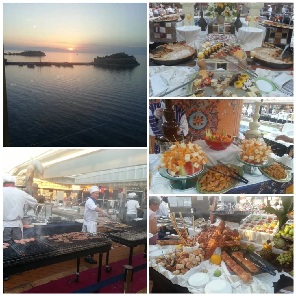 Cruising with Danny and Peter, Holland America Line, Ryndam, Kusadasi, Ephesus, Turkey | A stunning view of the ancient ruins of Ephesus, showcasing the grand Library of Celsus and the Great Theatre, highlighting the rich Turkish heritage and archaeological wonders during an Ephesus cultural tour in Kusadasi.