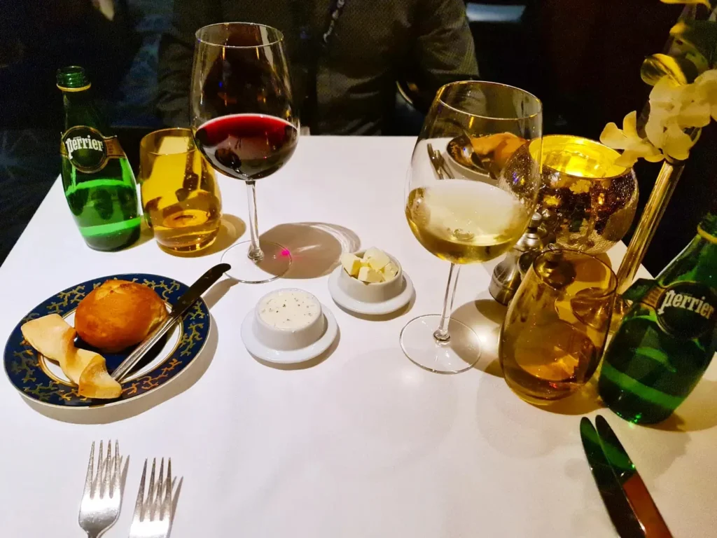 Cruising with Danny and Peter, Holland America Line, Rotterdam, Atlantic Ocean, Sea Day | Guests enjoying the first sea day on the Holland America Line 150th Anniversary Cruise aboard the Rotterdam, featuring scenic Atlantic Ocean views, elegant dining at the Pinnacle Grill, onboard events like the Mariners Society meeting on the Lido Deck, and morning breakfast selections. A memorable day at sea during Holland America Line’s milestone voyage celebration.