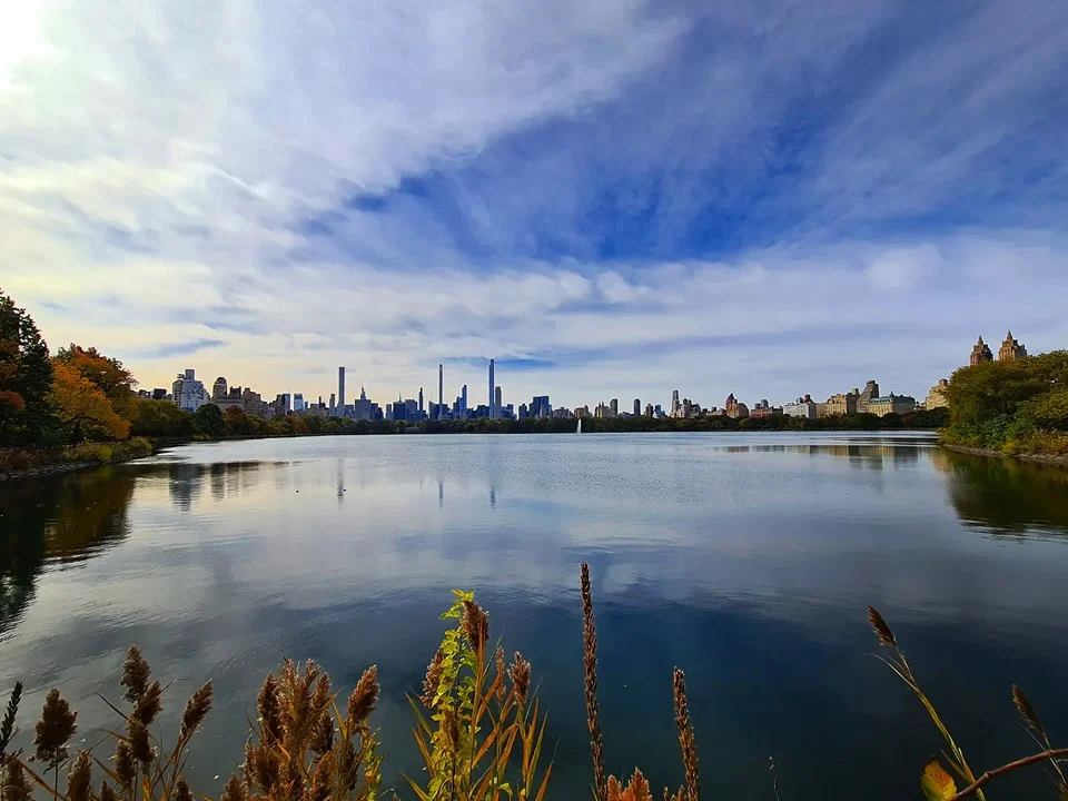 Cruising with Danny and Peter, Holland America Line, Rotterdam, New York, United States | Exploring Central Park New York on a sunny day, with scenic views of iconic landmarks like Bethesda Terrace and Bow Bridge, followed by a cultural visit to The Metropolitan Museum of Art showcasing masterpieces from Rembrandt, Van Gogh, and more.