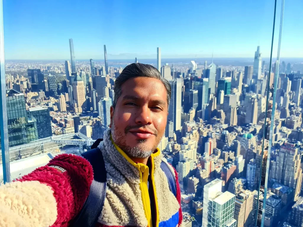 Cruising with Danny and Peter, Holland America Line, Rotterdam, New York, United States | New York Broadway experience with front row seats at Chicago on Broadway, featuring Angelica Ross as Roxie, stunning views from The Edge observation deck NYC, the iconic Hudson Yards Vessel, and a scenic stroll through High Line and Little Island. The vibrant Times Square at night and a delicious Chelsea Market food tour complete this unforgettable adventure.