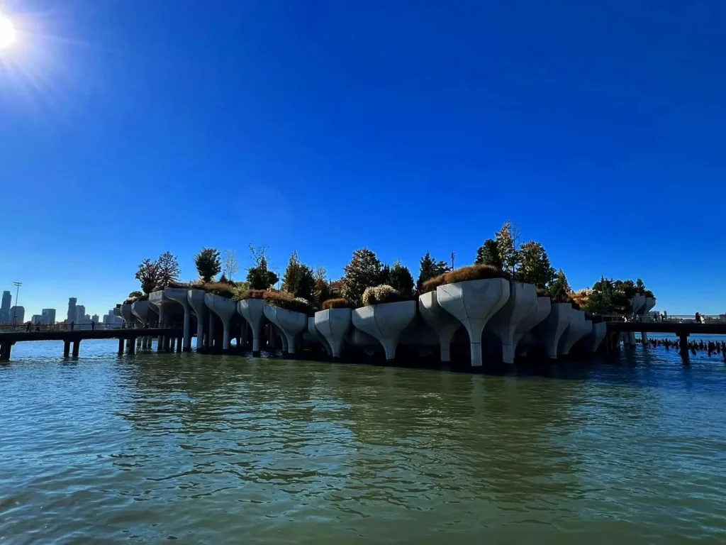 Cruising with Danny and Peter, Holland America Line, Rotterdam, New York, United States | New York Broadway experience with front row seats at Chicago on Broadway, featuring Angelica Ross as Roxie, stunning views from The Edge observation deck NYC, the iconic Hudson Yards Vessel, and a scenic stroll through High Line and Little Island. The vibrant Times Square at night and a delicious Chelsea Market food tour complete this unforgettable adventure.