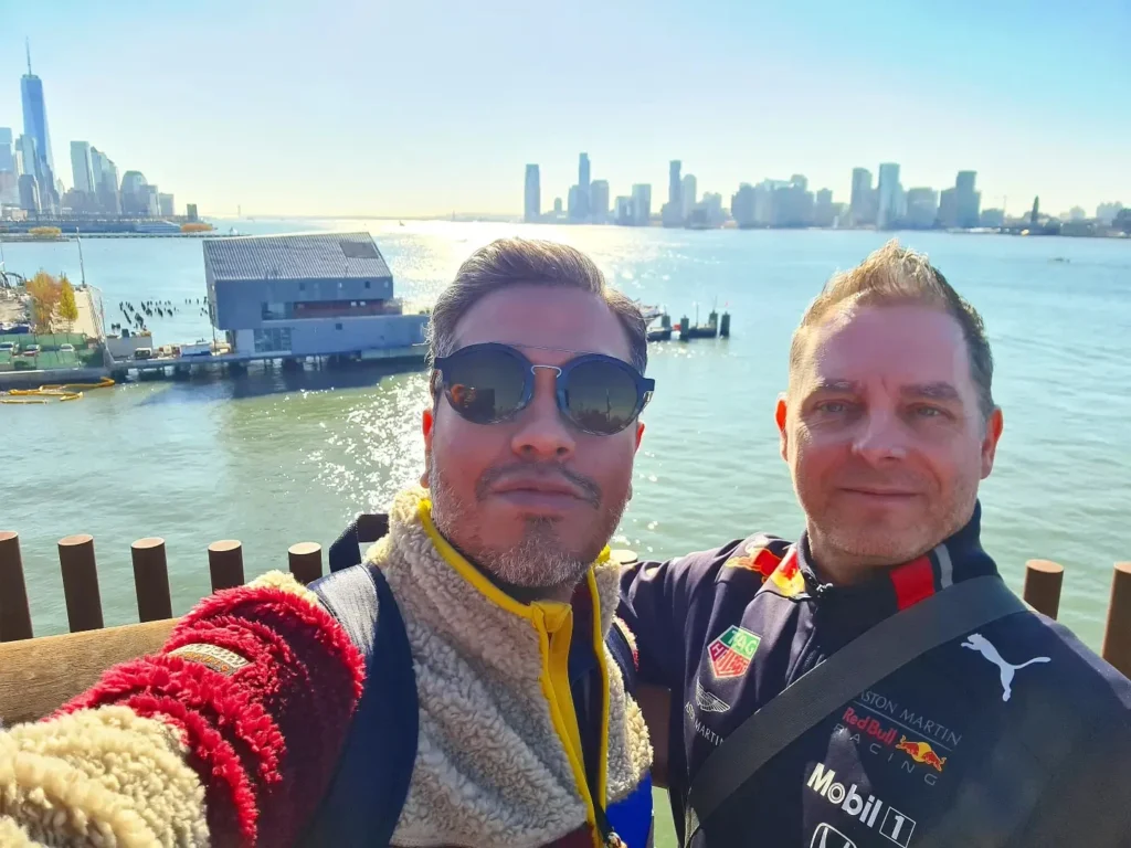 Cruising with Danny and Peter, Holland America Line, Rotterdam, New York, United States | New York Broadway experience with front row seats at Chicago on Broadway, featuring Angelica Ross as Roxie, stunning views from The Edge observation deck NYC, the iconic Hudson Yards Vessel, and a scenic stroll through High Line and Little Island. The vibrant Times Square at night and a delicious Chelsea Market food tour complete this unforgettable adventure.