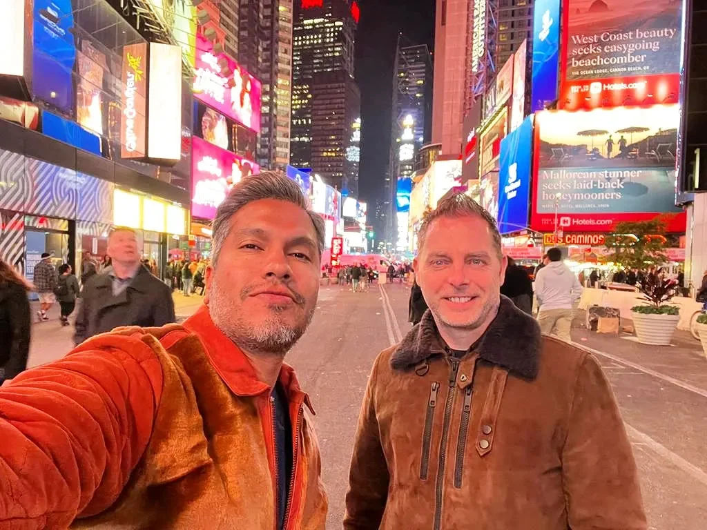 Cruising with Danny and Peter, Holland America Line, Rotterdam, New York, United States | New York Broadway experience with front row seats at Chicago on Broadway, featuring Angelica Ross as Roxie, stunning views from The Edge observation deck NYC, the iconic Hudson Yards Vessel, and a scenic stroll through High Line and Little Island. The vibrant Times Square at night and a delicious Chelsea Market food tour complete this unforgettable adventure.