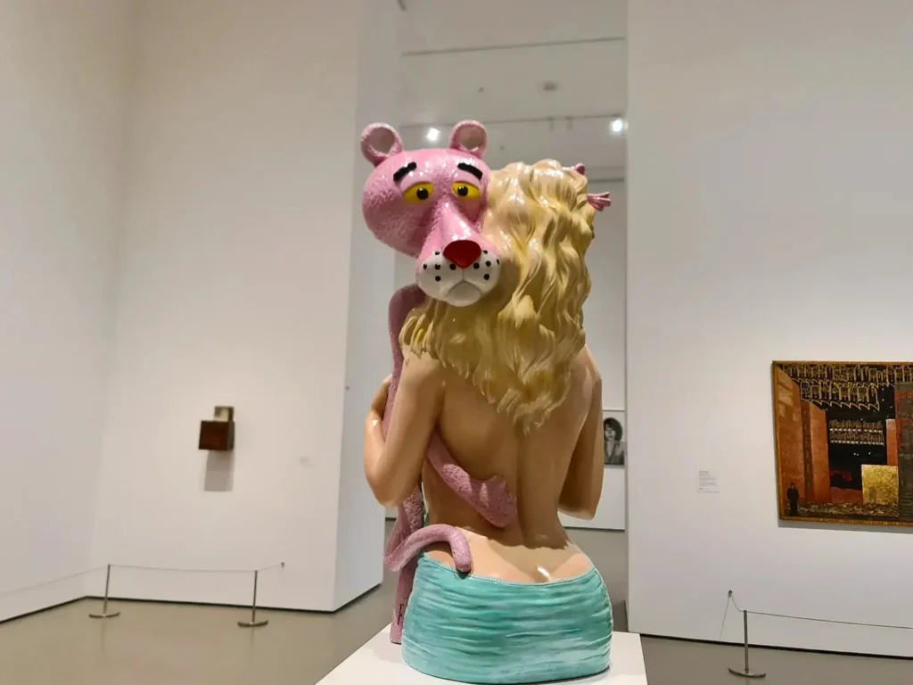 Cruising with Danny and Peter, Holland America Line, Rotterdam, New York, United States | View of iconic New York City landmarks including the Top of the Rock, Saint Patrick's Cathedral, MoMA, and the Flatiron Building, showcasing famous NYC art museums and historic monuments.