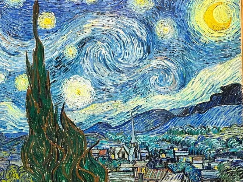 Cruising with Danny and Peter, Holland America Line, Rotterdam, New York, United States | View of iconic New York City landmarks including the Top of the Rock, Saint Patrick's Cathedral, MoMA, and the Flatiron Building, showcasing famous NYC art museums and historic monuments.