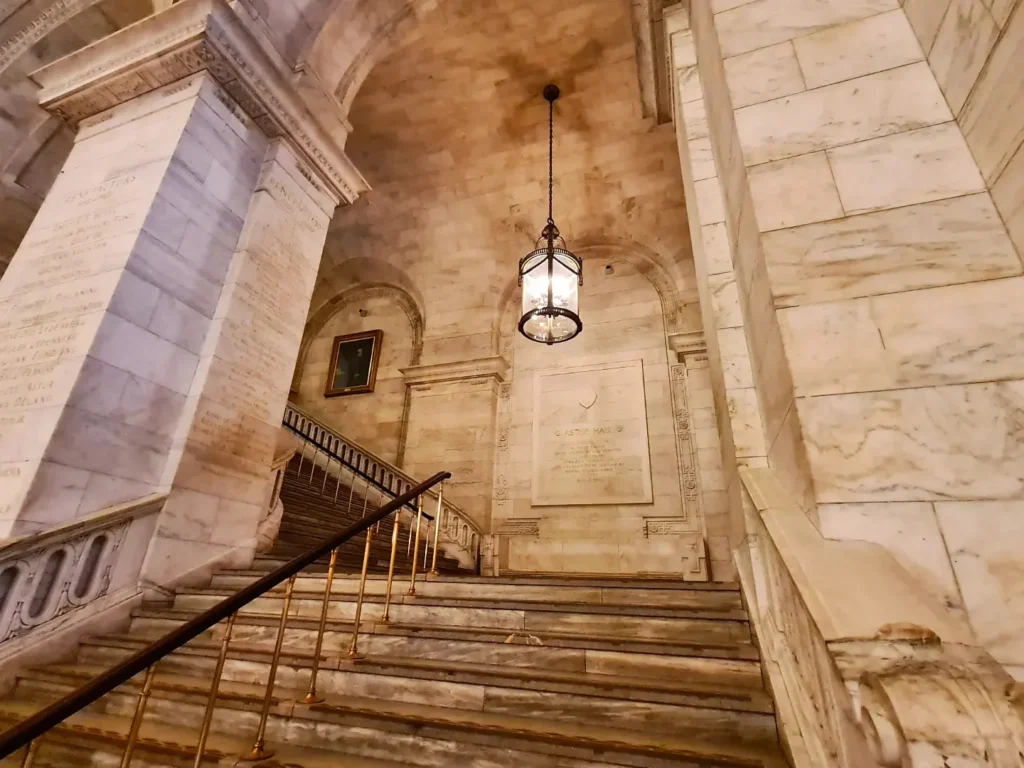 Cruising with Danny and Peter, Holland America Line, Rotterdam, New York, United States | View of iconic New York City landmarks including the Top of the Rock, Saint Patrick's Cathedral, MoMA, and the Flatiron Building, showcasing famous NYC art museums and historic monuments.