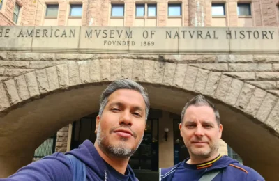 Cruising with Danny and Peter, Holland America Line, Rotterdam, New York, United States | Holland America NYC Trip 150th Anniversary, exploring New York City landmarks, visiting the American Museum of Natural History, strolling through Central Park, and enjoying the Rotterdam cruise ship experience.