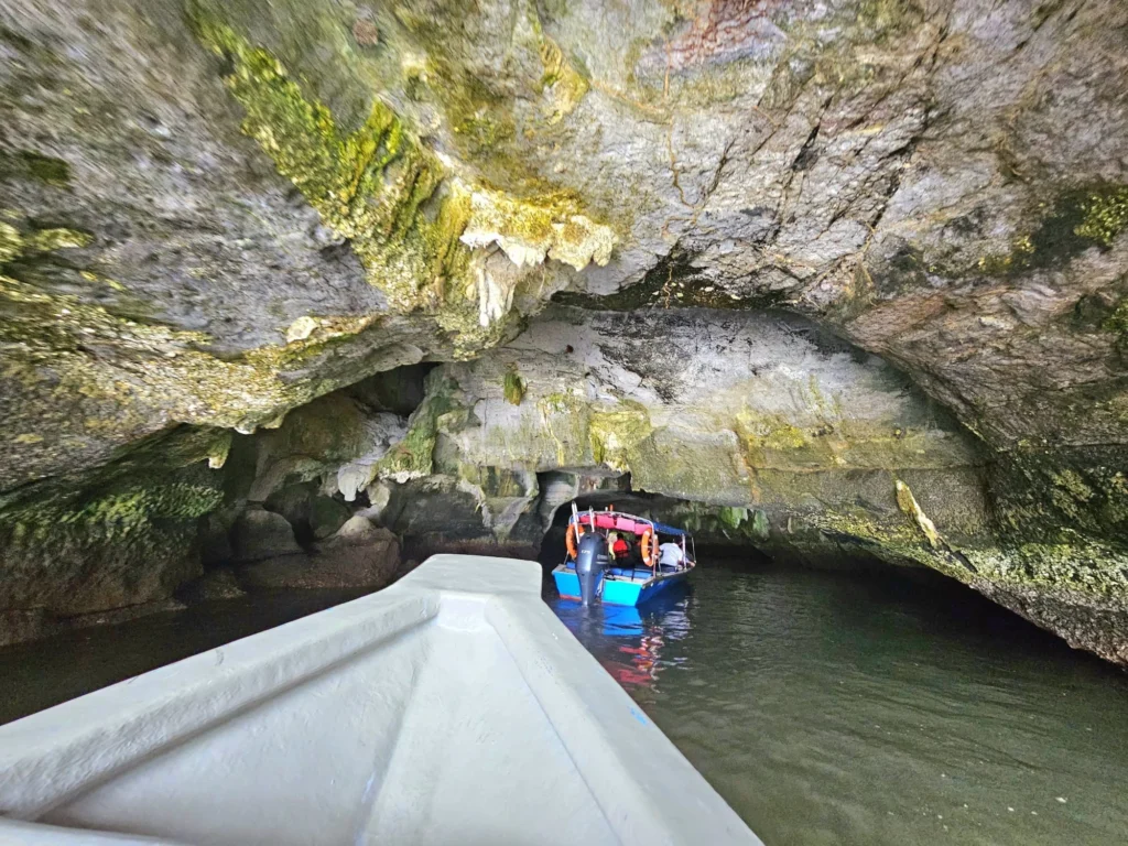 Cruising with Danny and Peter, Holland America Line, Westerdam, Porto Malai, Langkawi, Malaysia | Scenic views of Porto Malai Marina with yachts, private boat cruising through Kilim Karst Geoforest's mangroves, majestic eagles soaring above, and panoramic vistas from the Langkawi Sky Bridge and Cable Car overlooking lush rainforests and the Andaman Sea during a Langkawi Day Trip.