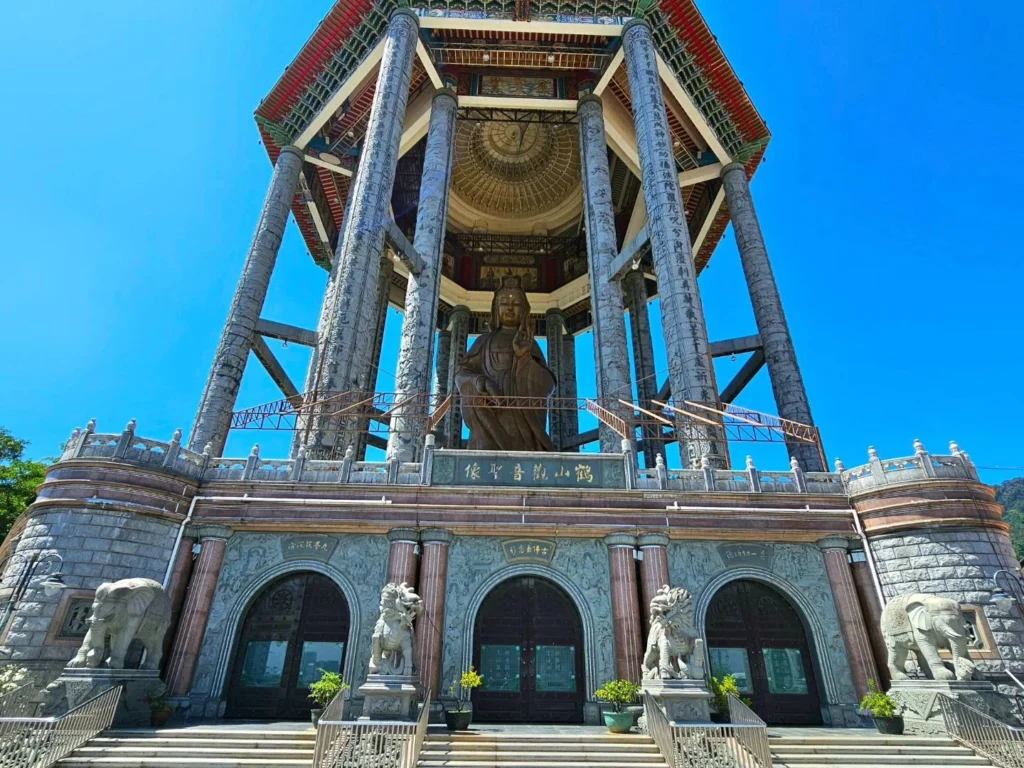 Cruising with Danny and Peter, Holland America Line, Westerdam, Penang, Malaysia | Explore Penang’s cultural treasures with the Kek Lok Si Temple’s intricate pagoda, Wat Chaiya Mangkalaram’s colossal reclining Buddha, Dhammikarama Burmese Temple’s golden structures, the ornate interior of Pinang Peranakan Mansion, the lush greenery of Penang Botanical Gardens, and the breathtaking panoramic views from Penang Hill.