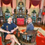 Cruising with Danny and Peter, Holland America Line, Westerdam, Penang, Malaysia | Explore Penang’s cultural treasures with the Kek Lok Si Temple’s intricate pagoda, Wat Chaiya Mangkalaram’s colossal reclining Buddha, Dhammikarama Burmese Temple’s golden structures, the ornate interior of Pinang Peranakan Mansion, the lush greenery of Penang Botanical Gardens, and the breathtaking panoramic views from Penang Hill.