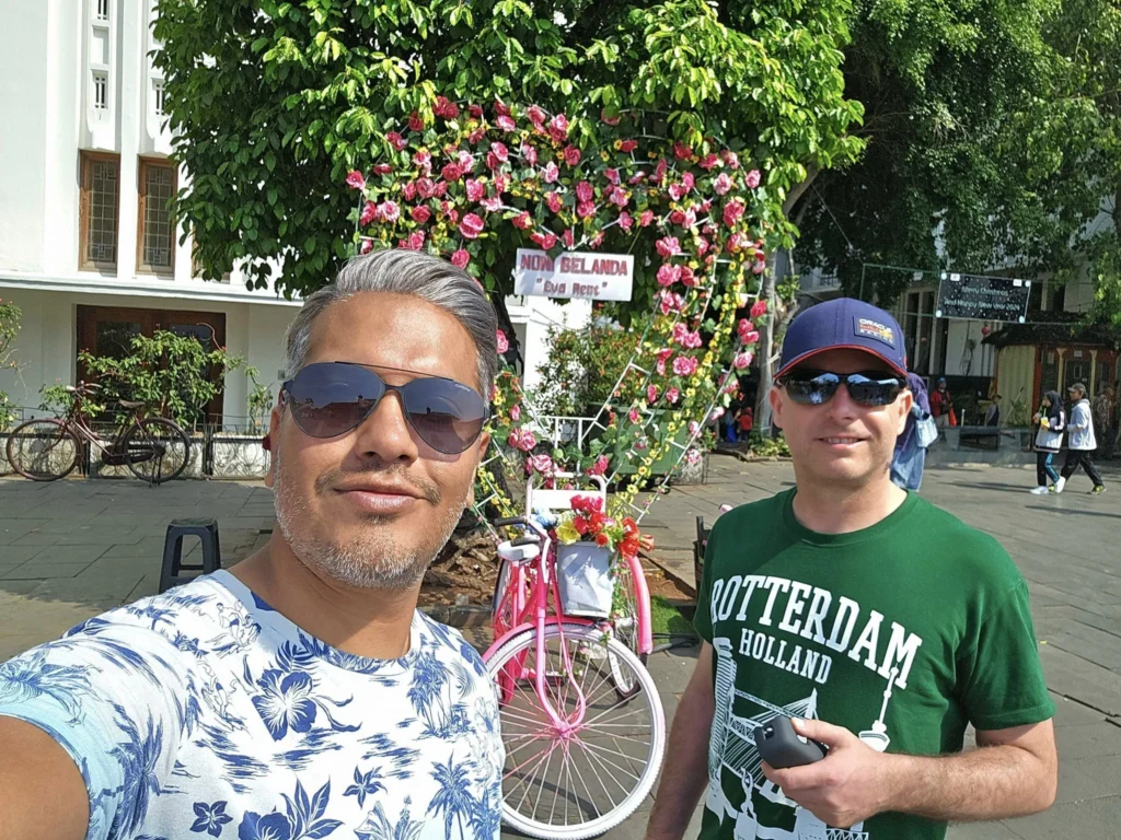 Cruising with Danny and Peter, Holland America Line, Westerdam, Tanjung Priok, Jakarta, Java, Indonesia | Experience Jakarta's rich heritage and culinary delights: Tanjung Priok Port highlights its bustling maritime history, while historic Phinisi schooners at Sunda Kelapa and Dutch colonial architecture in Batavia Stad reflect Jakarta’s past. Enjoy panoramic views from Monas National Monument and savor a delicious Indonesian buffet lunch showcasing traditional dishes. Explore Taman Mini Indonesia Indah to see diverse cultural pavilions representing Indonesia's rich heritage.