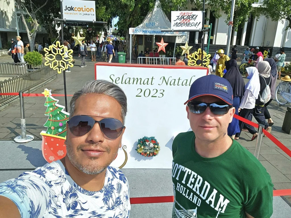 Cruising with Danny and Peter, Holland America Line, Westerdam, Tanjung Priok, Jakarta, Java, Indonesia | Experience Jakarta's rich heritage and culinary delights: Tanjung Priok Port highlights its bustling maritime history, while historic Phinisi schooners at Sunda Kelapa and Dutch colonial architecture in Batavia Stad reflect Jakarta’s past. Enjoy panoramic views from Monas National Monument and savor a delicious Indonesian buffet lunch showcasing traditional dishes. Explore Taman Mini Indonesia Indah to see diverse cultural pavilions representing Indonesia's rich heritage.