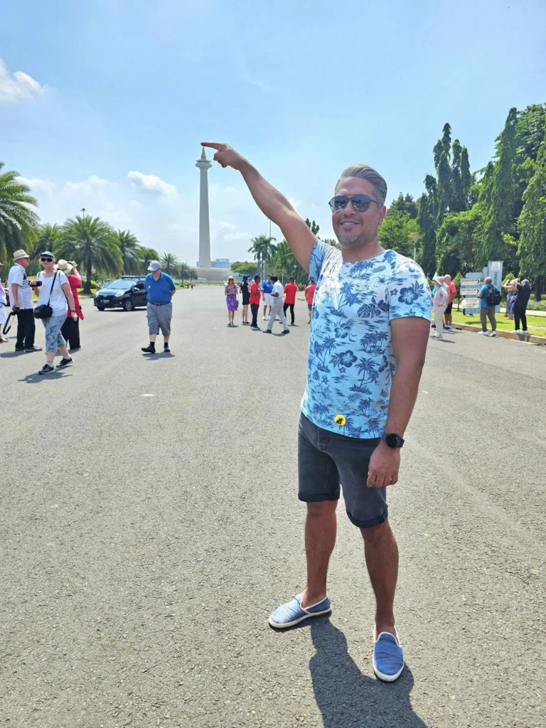 Cruising with Danny and Peter, Holland America Line, Westerdam, Tanjung Priok, Jakarta, Java, Indonesia | Experience Jakarta's rich heritage and culinary delights: Tanjung Priok Port highlights its bustling maritime history, while historic Phinisi schooners at Sunda Kelapa and Dutch colonial architecture in Batavia Stad reflect Jakarta’s past. Enjoy panoramic views from Monas National Monument and savor a delicious Indonesian buffet lunch showcasing traditional dishes. Explore Taman Mini Indonesia Indah to see diverse cultural pavilions representing Indonesia's rich heritage.