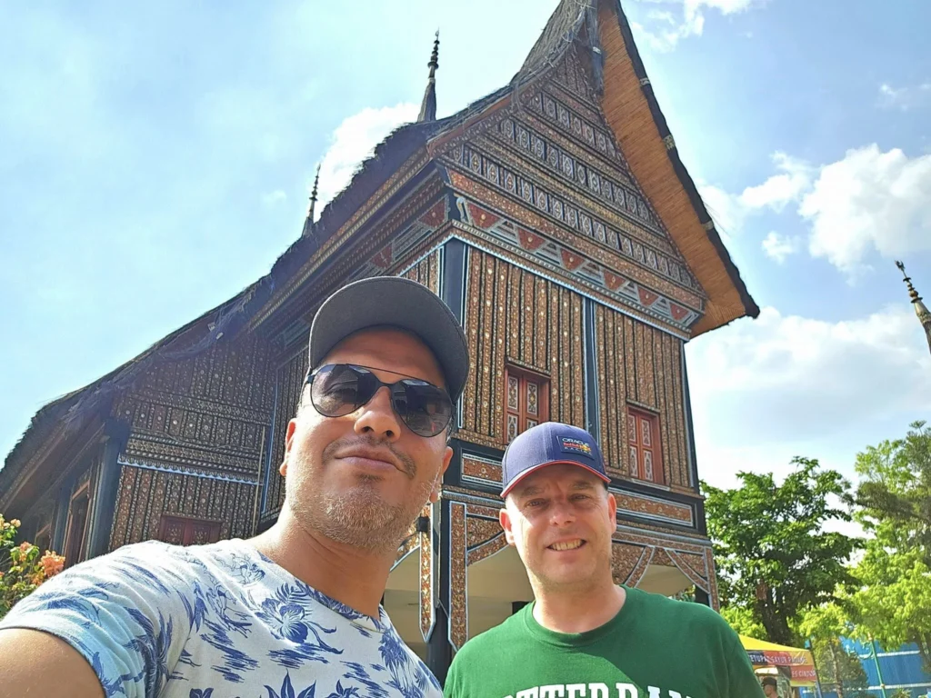 Cruising with Danny and Peter, Holland America Line, Westerdam, Tanjung Priok, Jakarta, Java, Indonesia | Experience Jakarta's rich heritage and culinary delights: Tanjung Priok Port highlights its bustling maritime history, while historic Phinisi schooners at Sunda Kelapa and Dutch colonial architecture in Batavia Stad reflect Jakarta’s past. Enjoy panoramic views from Monas National Monument and savor a delicious Indonesian buffet lunch showcasing traditional dishes. Explore Taman Mini Indonesia Indah to see diverse cultural pavilions representing Indonesia's rich heritage.