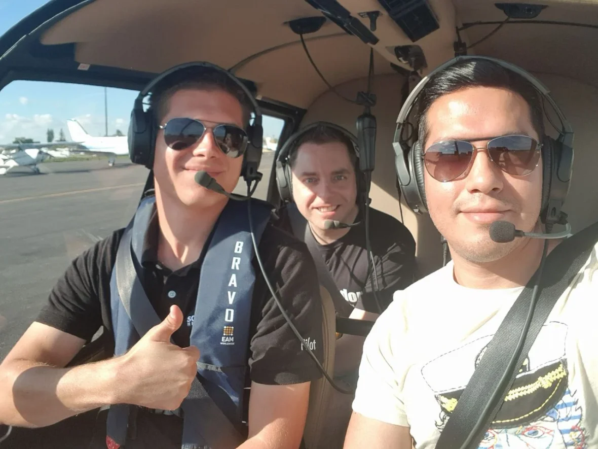 Cruising with Danny and Peter, Holland America Line, Nieuw Amsterdam, Miami, Florida, United States | Stunning aerial view of Miami’s skyline from a private helicopter tour, showcasing iconic landmarks, pristine beaches, and vibrant neighborhoods during a scenic helicopter flight.