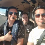 Cruising with Danny and Peter, Holland America Line, Nieuw Amsterdam, Miami, Florida, United States | Stunning aerial view of Miami’s skyline from a private helicopter tour, showcasing iconic landmarks, pristine beaches, and vibrant neighborhoods during a scenic helicopter flight.