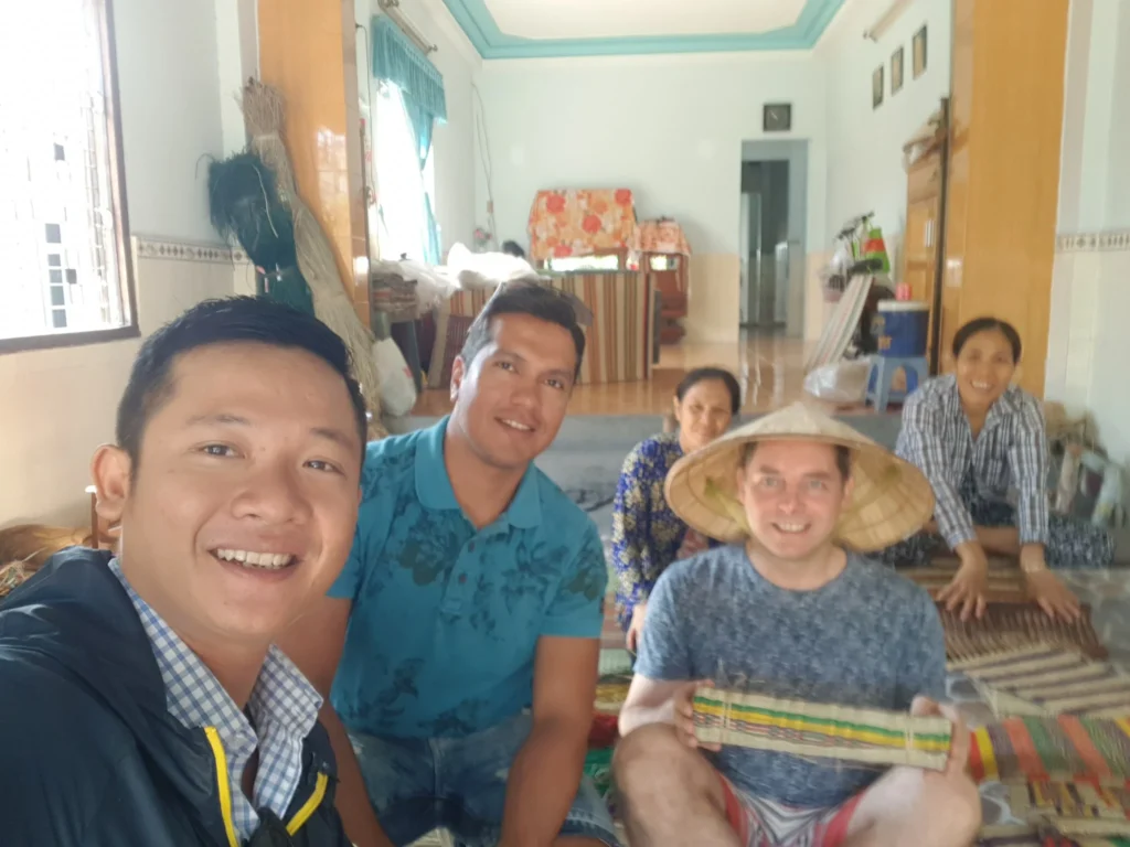 Cruising with Danny and Peter, Holland America Line, Westerdam, Nha Trang, Vietnam | Vibrant local markets in Nha Trang showcasing fresh produce and street food during a Nha Trang tour experience; scenic river cruise views with lush landscapes; delicious Vietnamese dishes like pho and banh mi from a Nha Trang food tour; historical sites featuring ancient temples and architecture in Nha Trang, Vietnam.