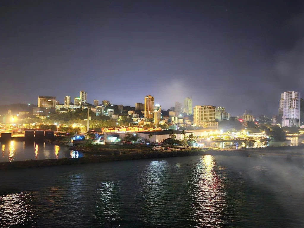 Cruising with Danny and Peter, Holland America Line, Westerdam, Sihanoukville, Cambodia, Cambodia Coastal Exploration | Golden sands and turquoise waves at Sihanoukville Beaches, busy Le Kep Crab Market with fresh crab and Kampot pepper, lush green vines at Kampot Pepper Farms, elegant French Colonial Architecture along Kampot riverside, and grilled fish with Kampot pepper at Fresh Seafood Cambodia stall—all captured during an unforgettable Cambodia Coastal Exploration and Cambodia Coastal Cultural Adventure with Holland America Westerdam in Cambodia’s coastal towns.