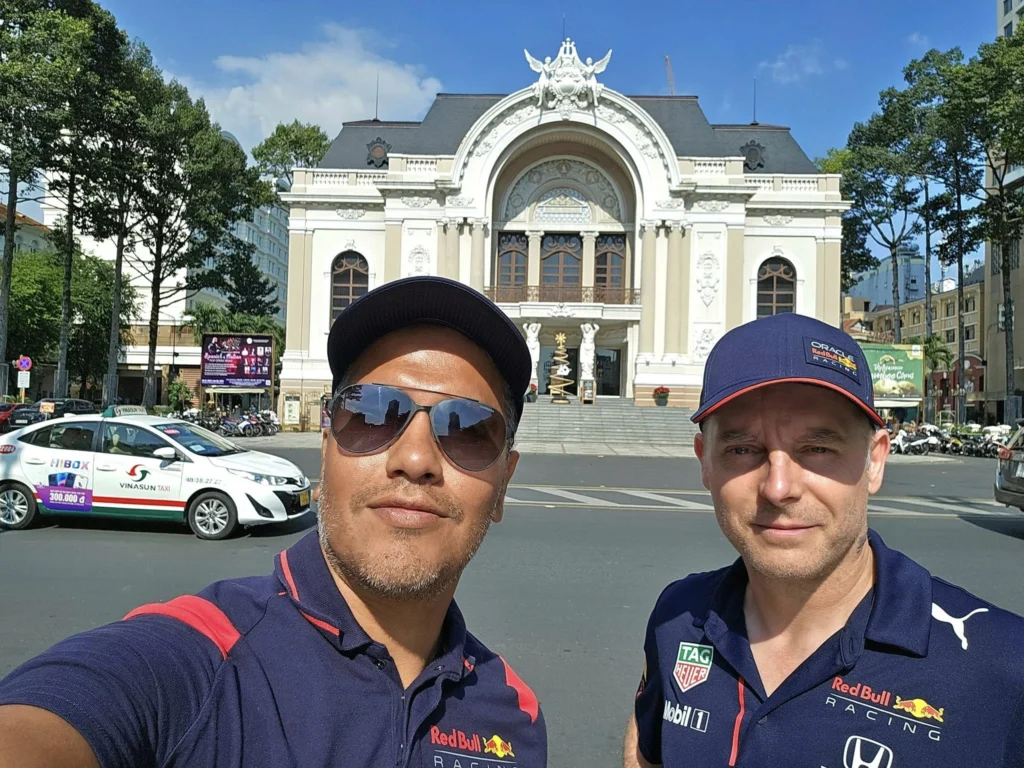 Cruising with Danny and Peter, Holland America Line, Westerdam, Phu My, Ho Chi Minh, Vietnam, Ho Chi Minh City Historical Tour | A Ho Chi Minh City Historical Tour featuring Saigon Historical Exploration: visitors marvel at Vietnamese Cultural Heritage in Ho Chi Minh City Museums, admire the French Colonial Architecture of Notre Dame Cathedral Saigon and the Central Post Office on a Saigon Landmarks Tour, enjoy the vibrant Ben Thanh Market Experience, reflect at the Independence Palace Visit during a Vietnam War History Tour, and share a heartfelt reunion with a guide from a Holland America Cruise Vietnam.