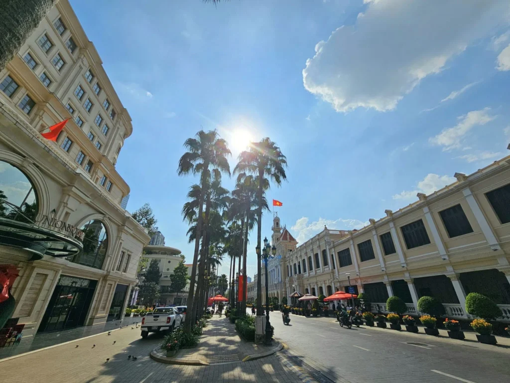 Cruising with Danny and Peter, Holland America Line, Westerdam, Phu My, Ho Chi Minh, Vietnam, Ho Chi Minh City Historical Tour | A Ho Chi Minh City Historical Tour featuring Saigon Historical Exploration: visitors marvel at Vietnamese Cultural Heritage in Ho Chi Minh City Museums, admire the French Colonial Architecture of Notre Dame Cathedral Saigon and the Central Post Office on a Saigon Landmarks Tour, enjoy the vibrant Ben Thanh Market Experience, reflect at the Independence Palace Visit during a Vietnam War History Tour, and share a heartfelt reunion with a guide from a Holland America Cruise Vietnam.