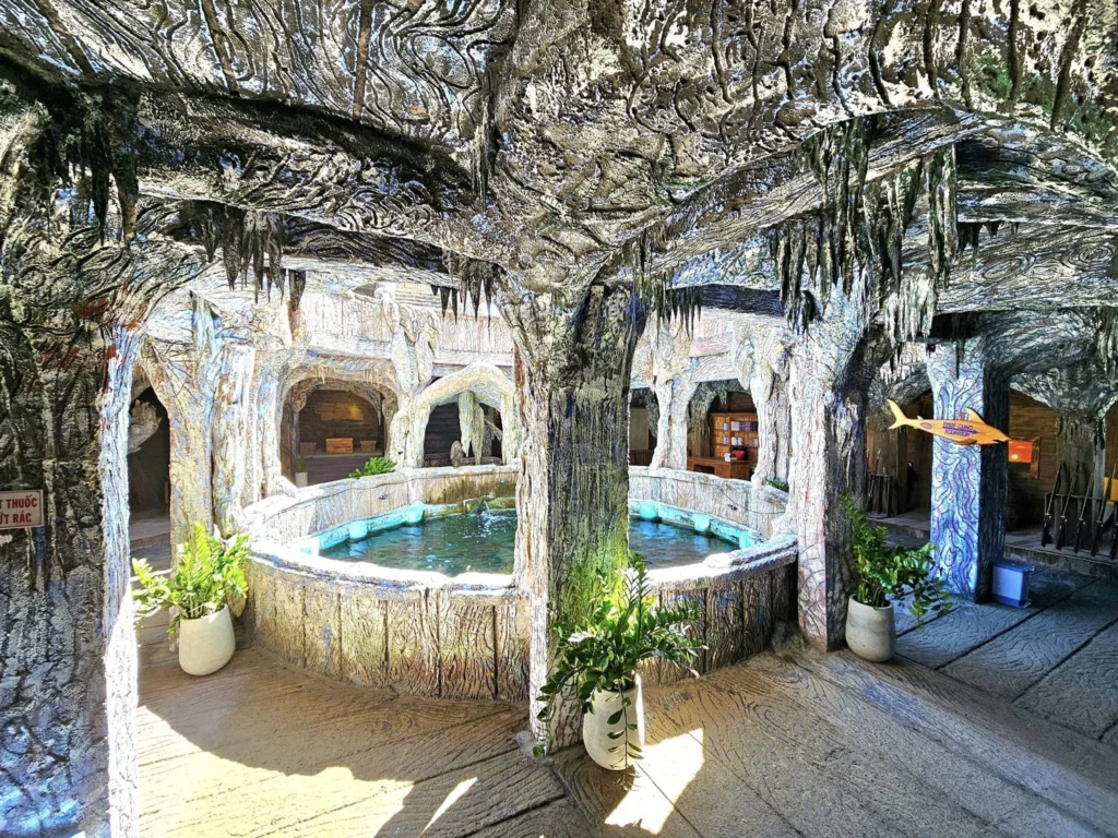 Cruising with Danny and Peter, Holland America Line, Westerdam, Nha Trang, Vietnam, Nha Trang Island Escapade Adventure | Group of tourists enjoying a Nha Trang Island Escapade Adventure featuring Mieu Island Exploration under a tropical sun, vibrant underwater scenes from Coral Reef Snorkeling in Nha Trang Bay, the pirate ship-shaped Tri Nguyen Aquarium showcasing a Marine Life Experience on a Vietnam Coastal Adventure, local fishermen feeding groupers during a Fishing Village Visit, relaxing on golden sands at Mini Beach Relaxation after a Nha Trang Island Tour with Holland America Cruise, and a scenic view of Nha Trang Bay from a boat during a Tropical Island Retreat.